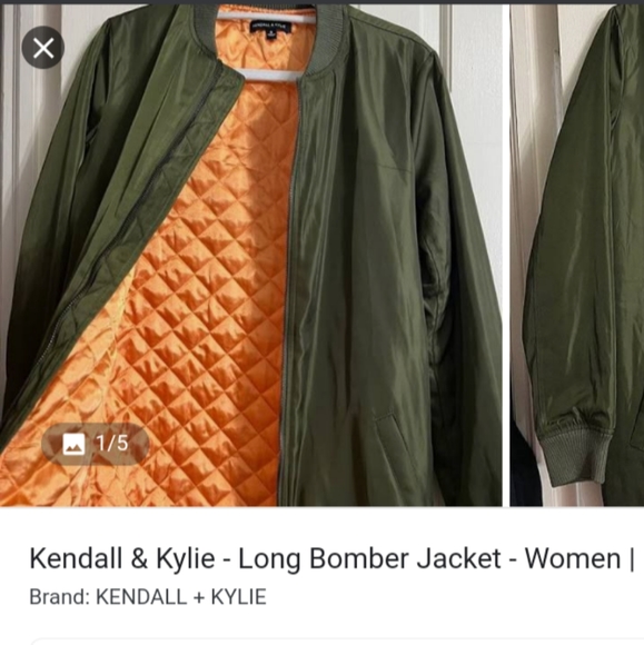 Kendall & Kylie bomber jacket - Picture 2 of 4